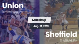 Matchup: Union  vs. Sheffield  2019