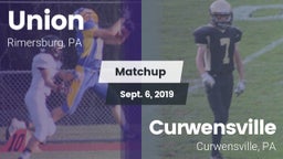 Matchup: Union  vs. Curwensville  2019