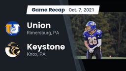 Recap: Union  vs. Keystone  2021