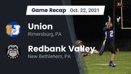 Recap: Union  vs. Redbank Valley  2021