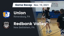 Recap: Union  vs. Redbank Valley  2021