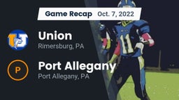 Recap: Union  vs. Port Allegany  2022