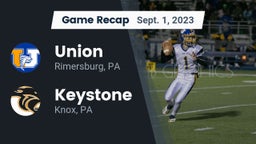 Recap: Union  vs. Keystone  2023