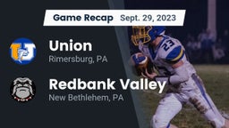 Recap: Union  vs. Redbank Valley  2023