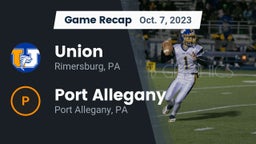 Recap: Union  vs. Port Allegany  2023