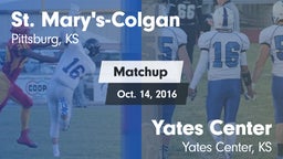 Matchup: St. Mary's-Colgan vs. Yates Center  2016