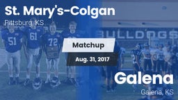 Matchup: St. Mary's-Colgan vs. Galena  2017
