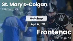 Matchup: St. Mary's-Colgan vs. Frontenac  2017