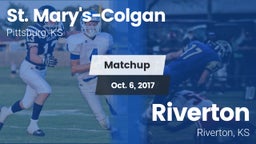 Matchup: St. Mary's-Colgan vs. Riverton  2017