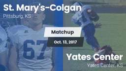 Matchup: St. Mary's-Colgan vs. Yates Center  2017