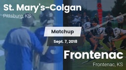 Matchup: St. Mary's-Colgan vs. Frontenac  2018