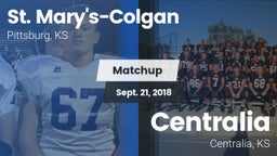 Matchup: St. Mary's-Colgan vs. Centralia  2018