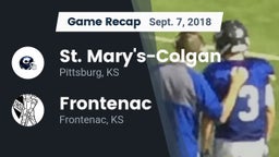 Recap: St. Mary's-Colgan  vs. Frontenac  2018
