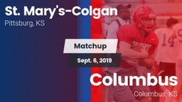 Matchup: St. Mary's-Colgan vs. Columbus  2019