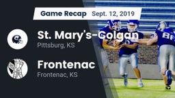 Recap: St. Mary's-Colgan  vs. Frontenac  2019