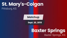 Matchup: St. Mary's-Colgan vs. Baxter Springs   2019