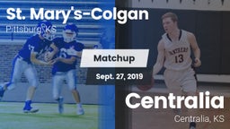 Matchup: St. Mary's-Colgan vs. Centralia  2019