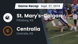 Recap: St. Mary's-Colgan  vs. Centralia  2019