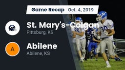 Recap: St. Mary's-Colgan  vs. Abilene  2019