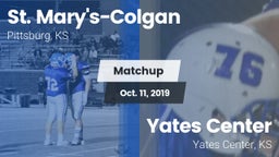 Matchup: St. Mary's-Colgan vs. Yates Center  2019