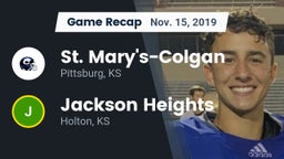Recap: St. Mary's-Colgan  vs. Jackson Heights  2019