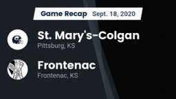 Recap: St. Mary's-Colgan  vs. Frontenac  2020