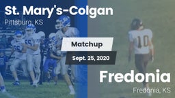 Matchup: St. Mary's-Colgan vs. Fredonia  2020