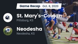 Recap: St. Mary's-Colgan  vs. Neodesha  2020