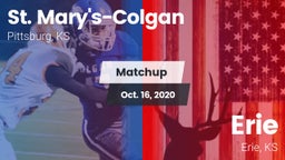 Matchup: St. Mary's-Colgan vs. Erie  2020