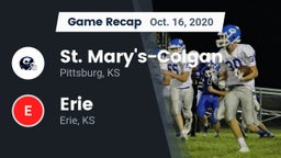 Recap: St. Mary's-Colgan  vs. Erie  2020