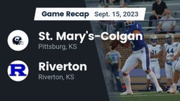 Recap: St. Mary's-Colgan  vs. Riverton  2023