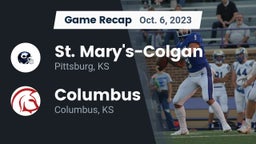 Recap: St. Mary's-Colgan  vs. Columbus  2023