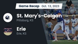 Recap: St. Mary's-Colgan  vs. Erie  2023
