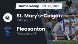 Recap: St. Mary's-Colgan  vs. Pleasanton  2023