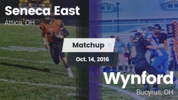 Matchup: Seneca East vs. Wynford  2016