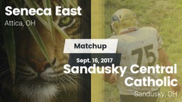 Matchup: Seneca East vs. Sandusky Central Catholic 2017