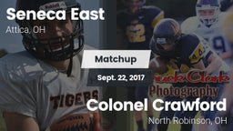 Matchup: Seneca East vs. Colonel Crawford  2017