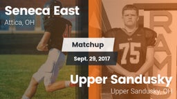 Matchup: Seneca East vs. Upper Sandusky  2017