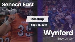 Matchup: Seneca East vs. Wynford  2018