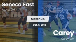 Matchup: Seneca East vs. Carey  2018