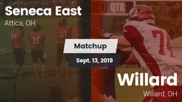 Matchup: Seneca East vs. Willard  2019