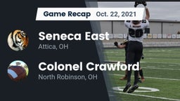 Recap: Seneca East  vs. Colonel Crawford  2021