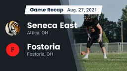 Recap: Seneca East  vs. Fostoria  2021