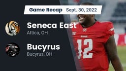 Recap: Seneca East  vs. Bucyrus  2022