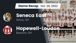 Recap: Seneca East  vs. Hopewell-Loudon  2022
