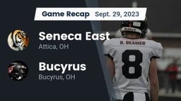 Recap: Seneca East  vs. Bucyrus  2023