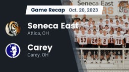 Recap: Seneca East  vs. Carey  2023
