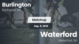 Matchup: Burlington vs. Waterford  2016