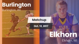 Matchup: Burlington vs. Elkhorn  2017