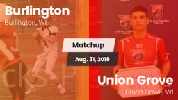 Matchup: Burlington vs. Union Grove  2018